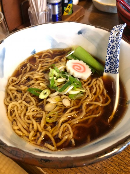 「かけ拉麺」@拉麺酒房 熊人の写真