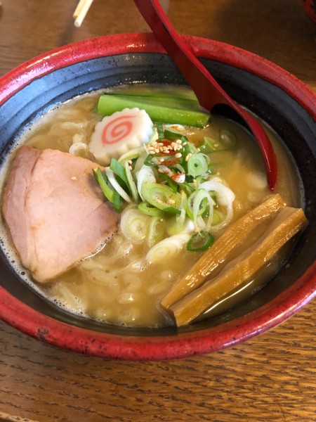 「特濃鶏白湯」@拉麺酒房 熊人の写真