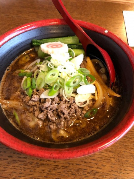 「特濃牛醤油」@拉麺酒房 熊人の写真