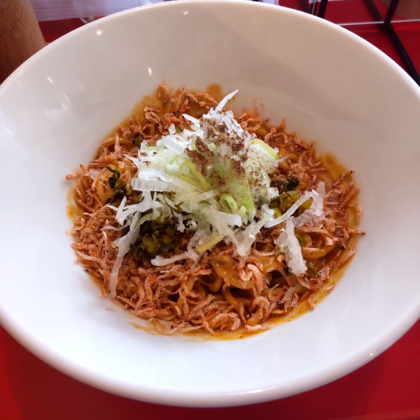 「汁なし担々麺（￥730）」@大山生煎店の写真