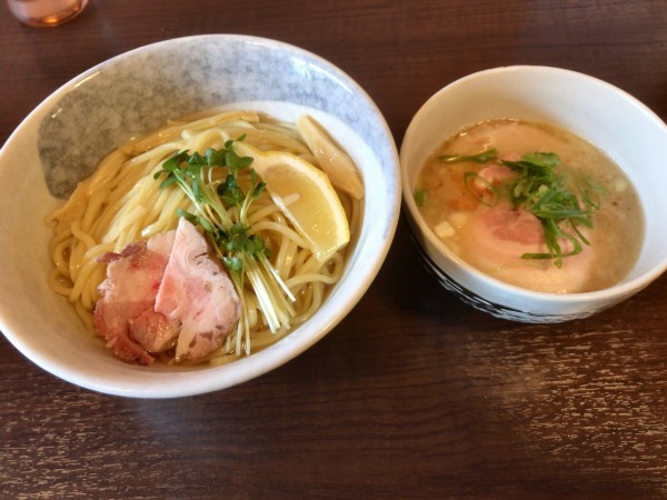 「KWTM昆布水つけ麺煮たまご(塩) 手揉み麺250g」@昭島昆布水つけ麺ハルノオトの写真