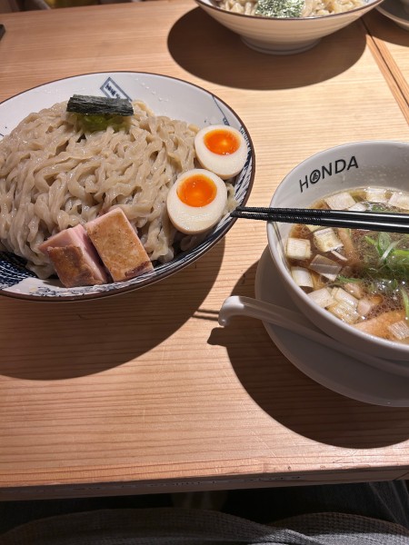 「つけ麺　上　醤油　600g」@本田麺業 神田西口駅前店の写真