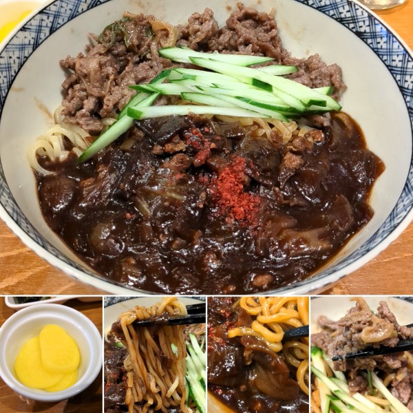 「プルコギチャジャン麺　1150円」@チキン＆トマトダイニング 上野店の写真