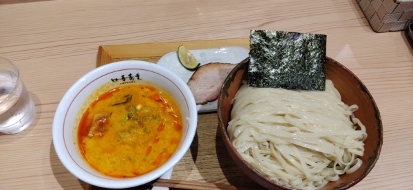 「濃厚坦々つけ蕎麦（つけ蕎麦大盛）」@中華蕎麦 時雨の写真