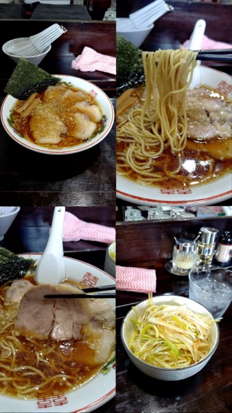 「『チャーシュー麺 並+白髪ネギ丼(¥1000+300)』」@らぁ麺 金蔵の写真