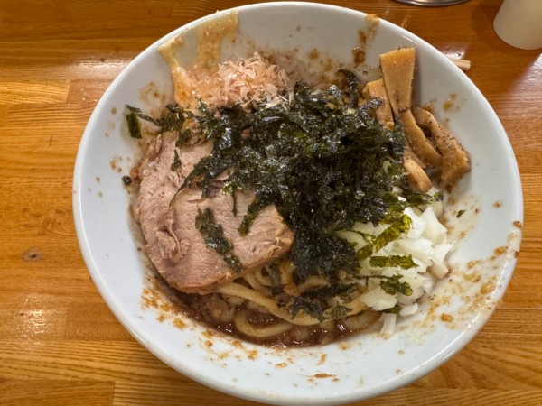 「【限定】タレそば（大盛）」@中華そば136の写真