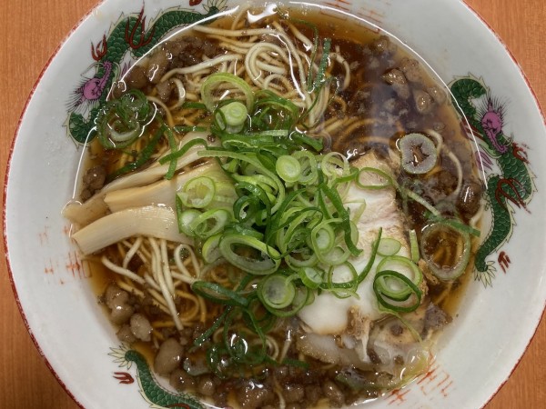 「尾道ラーメン 680円」@暁の写真