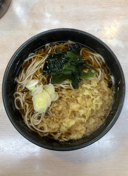 「かけそば大盛(360+120)」@白樺の写真