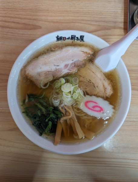 「青竹手打ちラーメン」@佐野青竹手打ちラーメン 朝日が昇る屋の写真