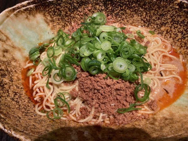 「汁なし担担麺 650円」@中華そば くにまつ 本店の写真