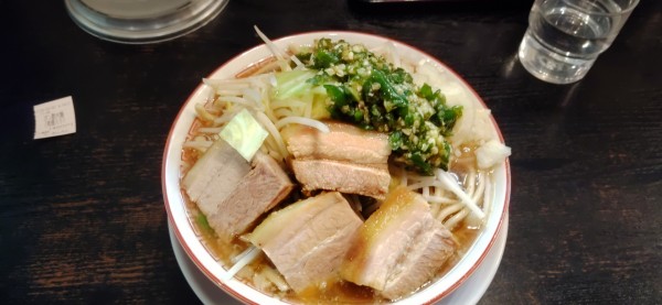 「ポン酢大麺（青唐入り）　1450円」@らぁめん大山 アトレ川崎店の写真