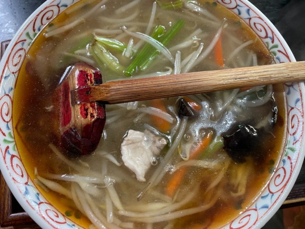 「モヤシラーメン600円」@中華料理 階楽の写真