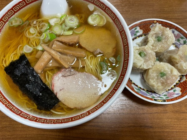「ラーメン550円」@安喜亭 支店の写真
