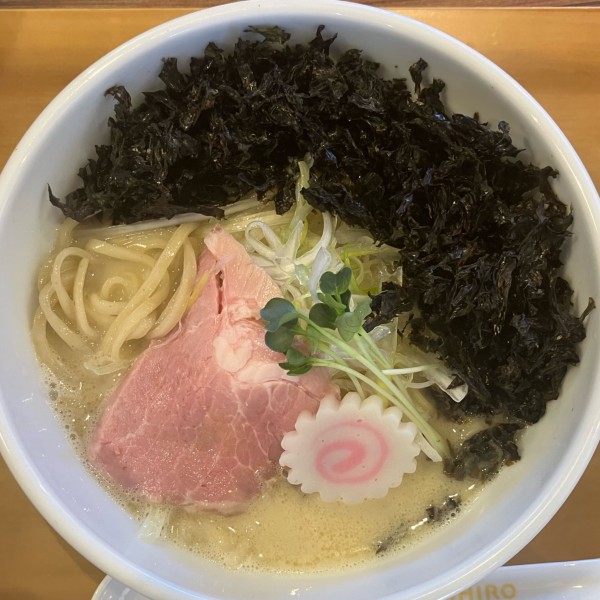 「岩のりらぁめん1000円」@らぁめん このしろの写真