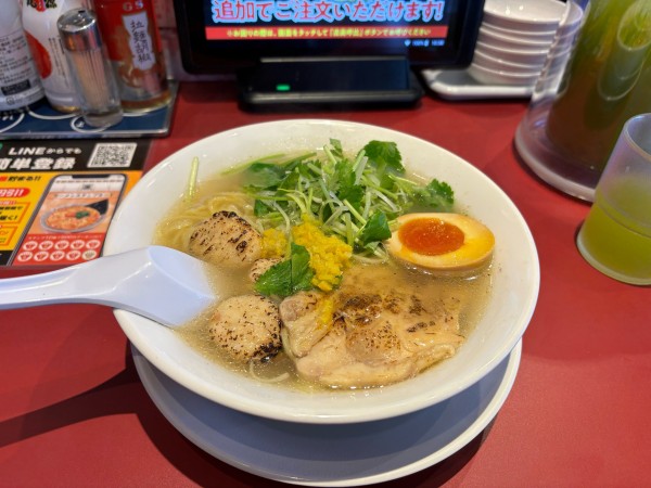「炙り鶏そば(期間限定)935円」@丸源ラーメン 瑞穂店の写真