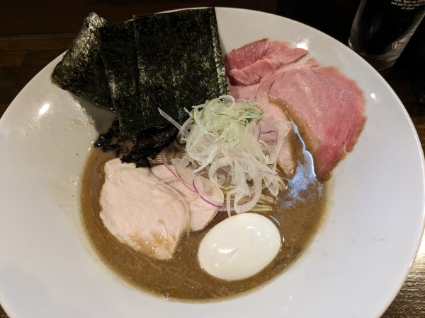 「特製濃厚煮干ラーメン」@麺屋 喜楽明人の写真