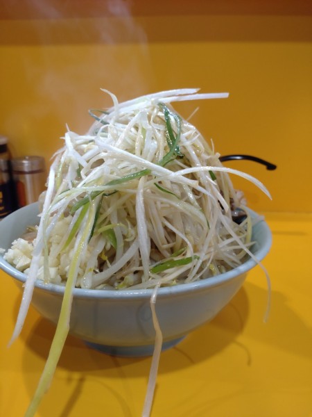 「小ラーメン　ネギ　ニンニク　アブラ」@ラーメン二郎 八王子野猿街道店2の写真