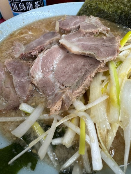「ネギ味噌チャーシューメン」@ラーメンショップ 牛久結束店の写真