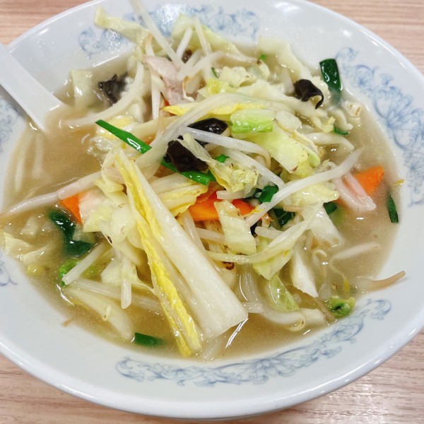 「タンメン（0.5玉）580円」@ぎょうざの満洲 おおたモール店の写真