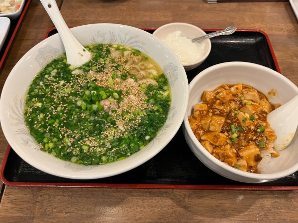 「吉祥鶏だし麺+ミニ麻婆丼」@Chinese Dining 吉祥の写真