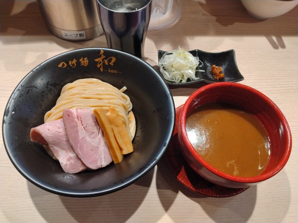 「つけ麺(小盛)¥1150-」@つけ麺 和 鹿沼店の写真
