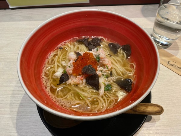 「トリュフ舞う蟹まみれ潮SOBA」@柳麺 呉田-goden-の写真
