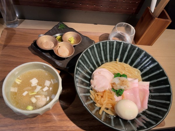 「「特製」ほたての昆布水つけ麺白「塩」1600円」@Tokyo Style Noodle ほたて日和の写真