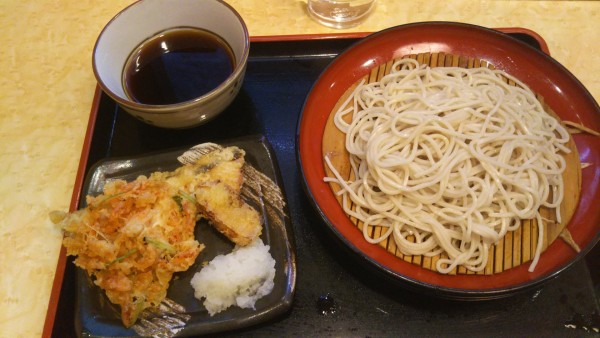 「【期間限定】春盛り天せいろ」@小諸そば ニコライ坂店の写真