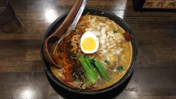 「味噌担々麺」@味噌ラーメン専門店 日月堂 浦和さいど店の写真
