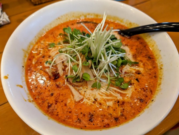 「豆乳担々麺1080円」@麺屋 Hulu-luの写真