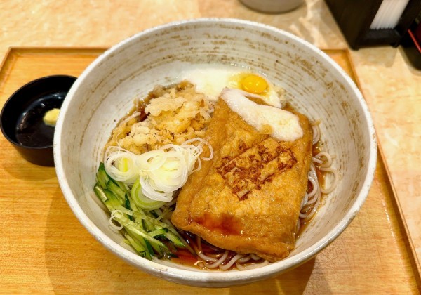 「冷し月夜のばかし(530円)」@小諸そば 九段下駅前店の写真