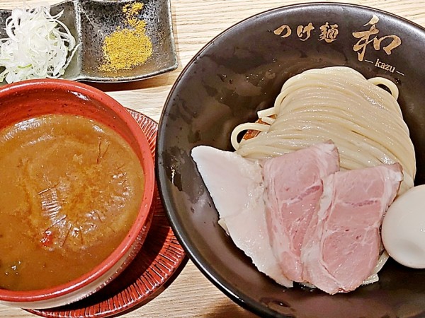 「カレーつけ麺（並）＋味玉」@つけ麺 和の写真