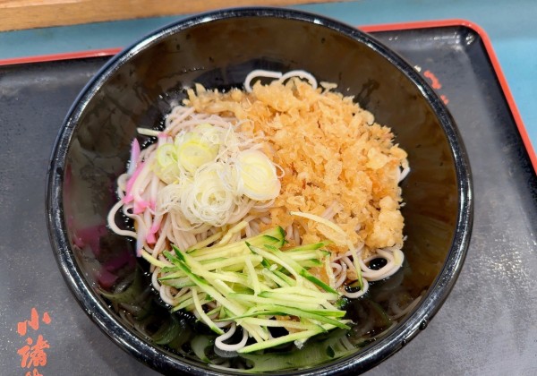 「冷したぬき(410円)」@小諸そば 芝浦店の写真
