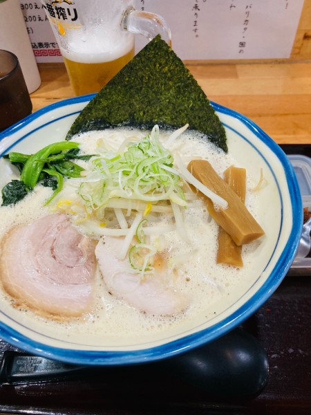 「鶏白湯ラーメン」@つけ麺 中華そば 節極の写真