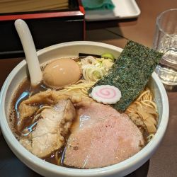 味玉にぼし蕎麦