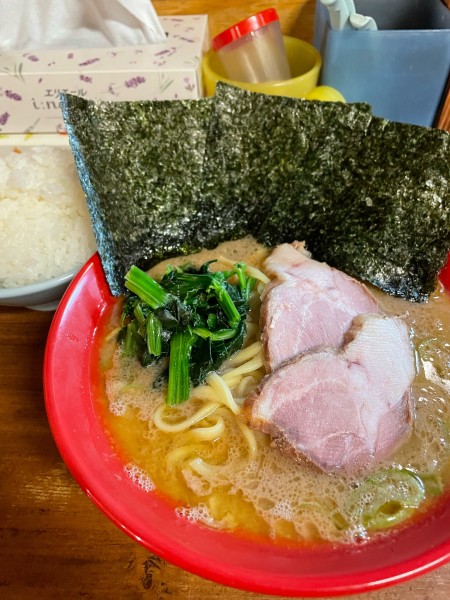 「ラーメン ライス」@吉祥寺 武蔵家の写真
