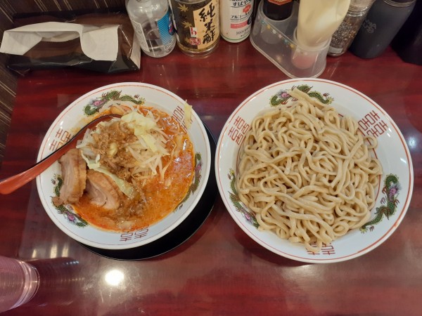 「大つけ麺」@ぶっ豚 向ヶ丘遊園店の写真