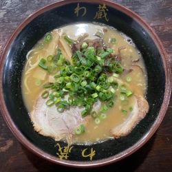 わくらラーメン ¥850 替玉 ¥100