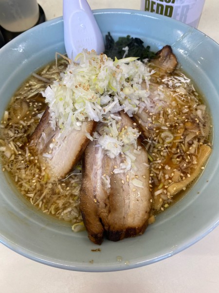 「チャーシューメン900円➕麺固め」@百寿 ラーメンの写真