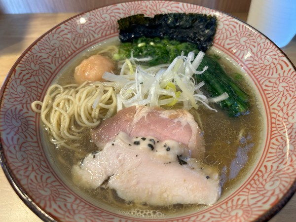 「伊勢えび出汁蕎麦1050円」@麺屋いとう 東金店の写真