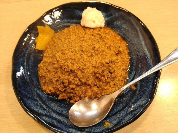 「８種類のスパイスを使った八潮スパイスカレー　４９０円」@麺屋 いちょうの写真