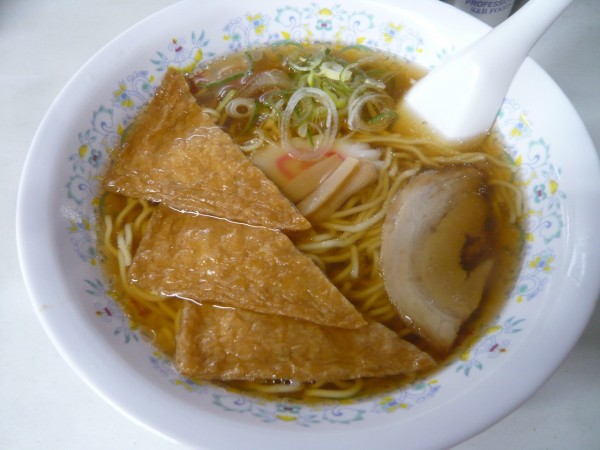 「醤油ラーメン（+きつね）」@百万石の写真