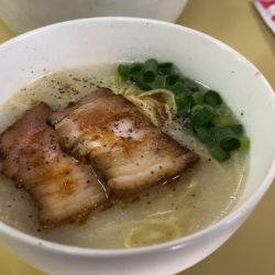 鶏ポタそば（ハーフサイズ）￥530