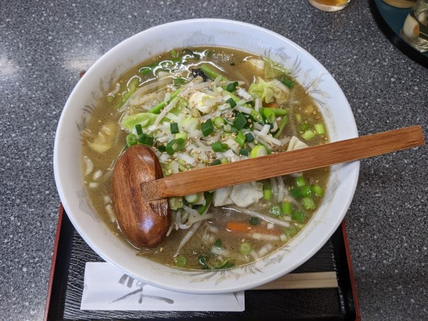 「タンメン：750円」@御食事処 常楽の写真