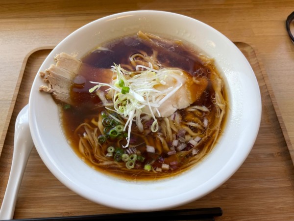 「鶏醤油拉麺」@鶏醤油拉麺専門店そうわの写真