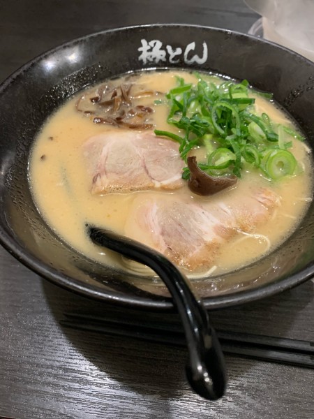 「ラーメン　730円」@極とんラーメン 神辺店の写真