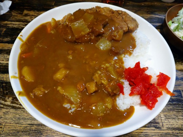 「メンチカツカレー（930円）」@おづの写真