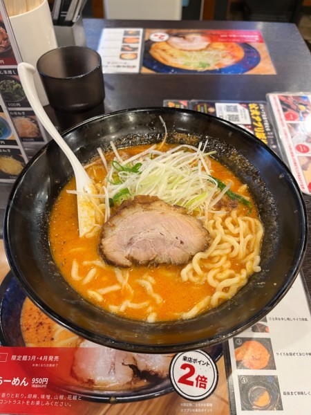 「麻辣味噌ラーメン」@しょうゆのおがわや 北野店の写真