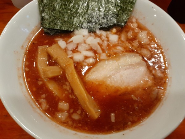 「【限定】海老味噌ラーメン」@拉麺 あさがおの写真