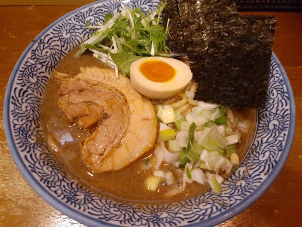 「【1月限定】煮干そば」@つけめん 桜の如くの写真